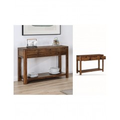 AM Monterey 3 Drawer Console Table